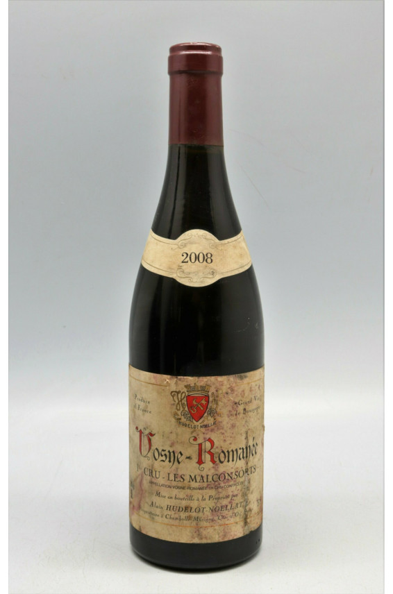 Hudelot Noellat Vosne Romanée 1er cru Les Malconsorts 2008 - PROMO -10% !