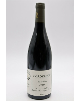 Marie et Pierre Bénetière Syrah Cordeloux 2016