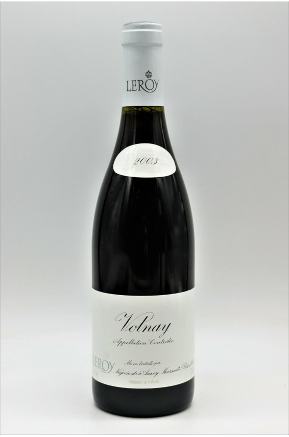 Leroy SA Volnay 2003