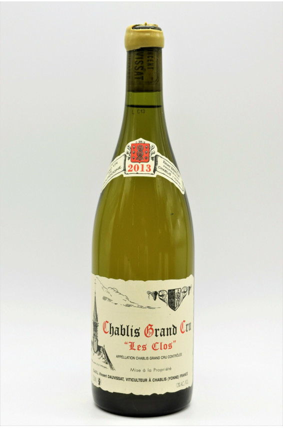 Vincent Dauvissat Chablis Grand cru Les Clos 2013