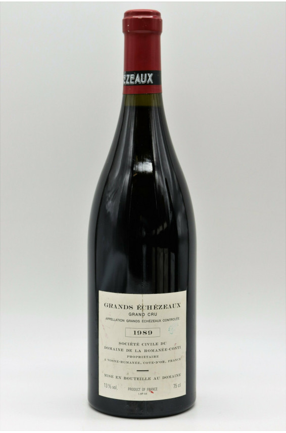 Romanée Conti Grands Echezeaux 1989