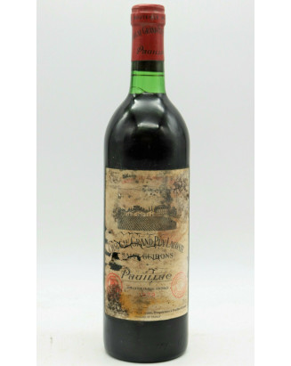 Grand Puy Lacoste 1979 -20% DISCOUNT !