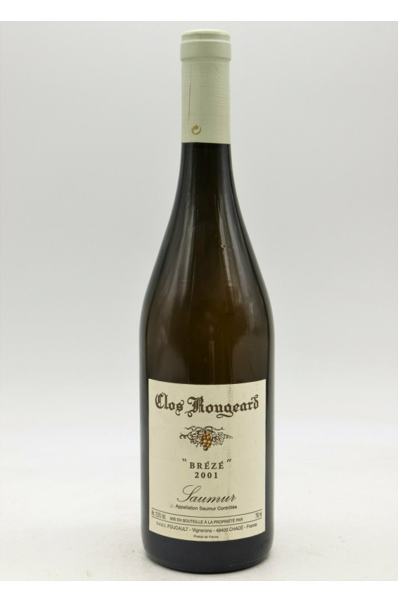 Clos Rougeard Saumur Brézé 2001