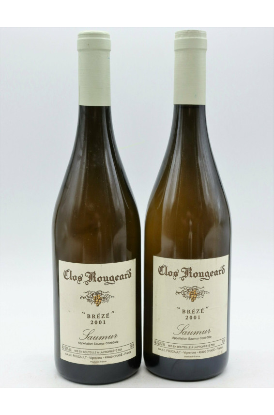 Clos Rougeard Saumur Brézé 2001