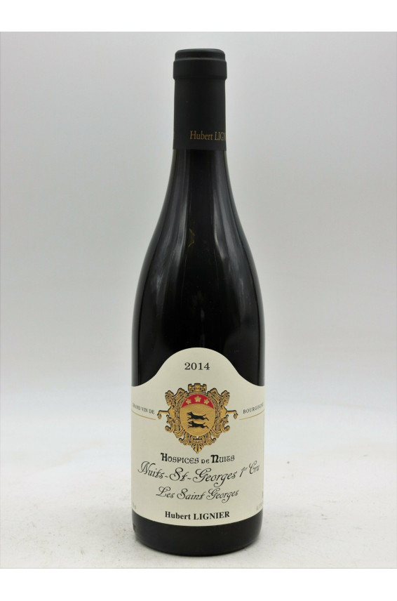 Hubert Lignier Hospices de Nuits Saint Georges 1er cru Les Saint Georges 2014