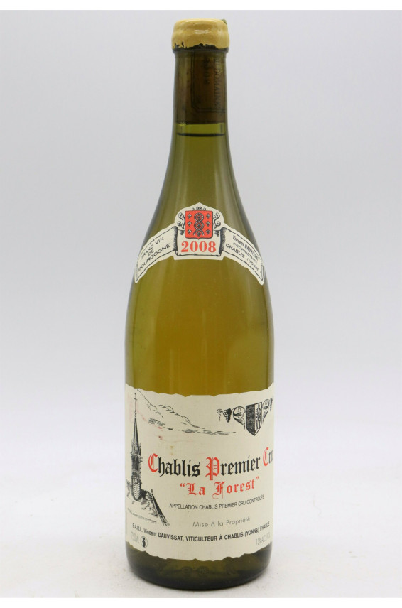 Vincent Dauvissat Chablis 1er cru Forest 2008