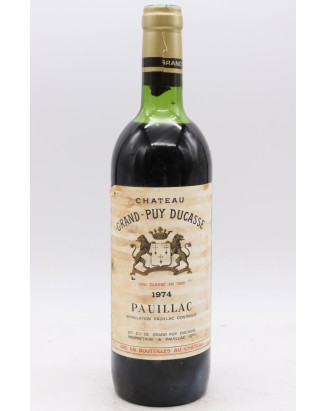 Grand Puy Ducasse 1974 -10% DISCOUNT !