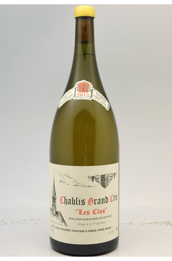 Vincent Dauvissat Chablis Grand cru Les Clos 2015 Magnum