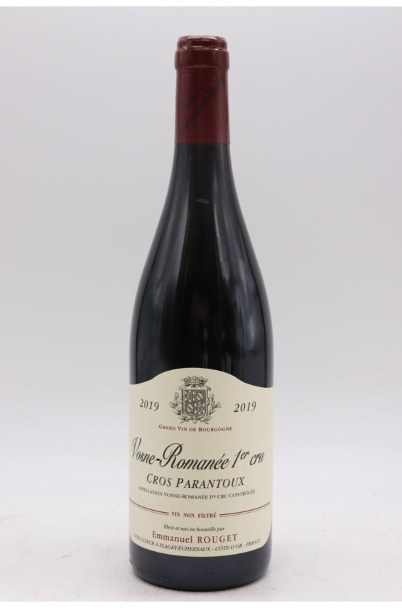 Emmanuel Rouget Vosne Romanée 1er cru Cros Parantoux 2019